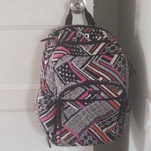 Large Vera Bradley Campus Backpack